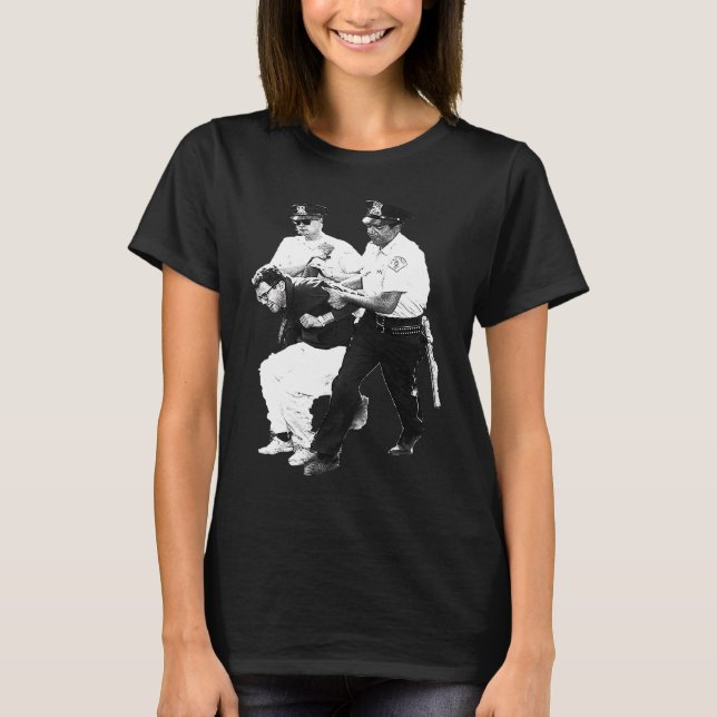 Camiseta Bernie Sanders Arrested (Anverso)