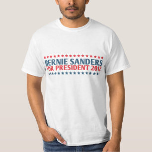 Camiseta Bernie Sanders para presidente 2012