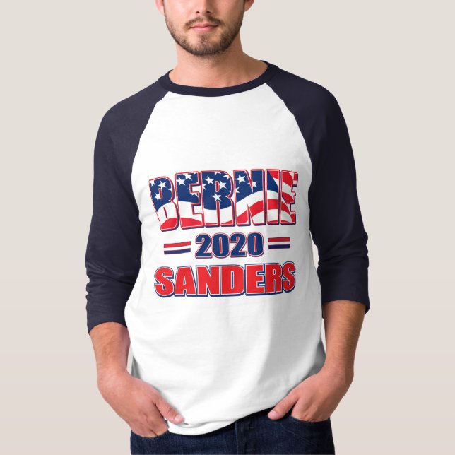 Camiseta Bernie Sanders para presidente en 2020 (Anverso)