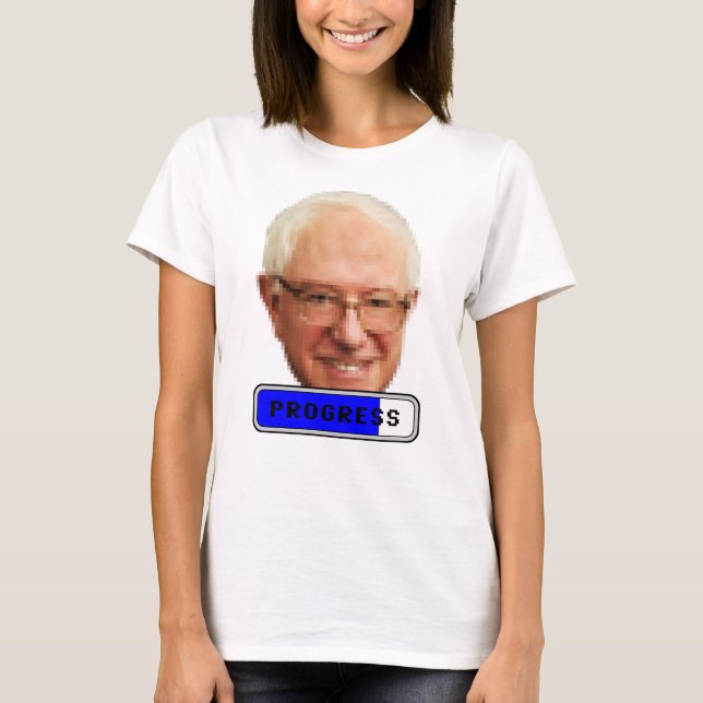Camiseta Bernie Sanders - PROGRESO (Anverso)