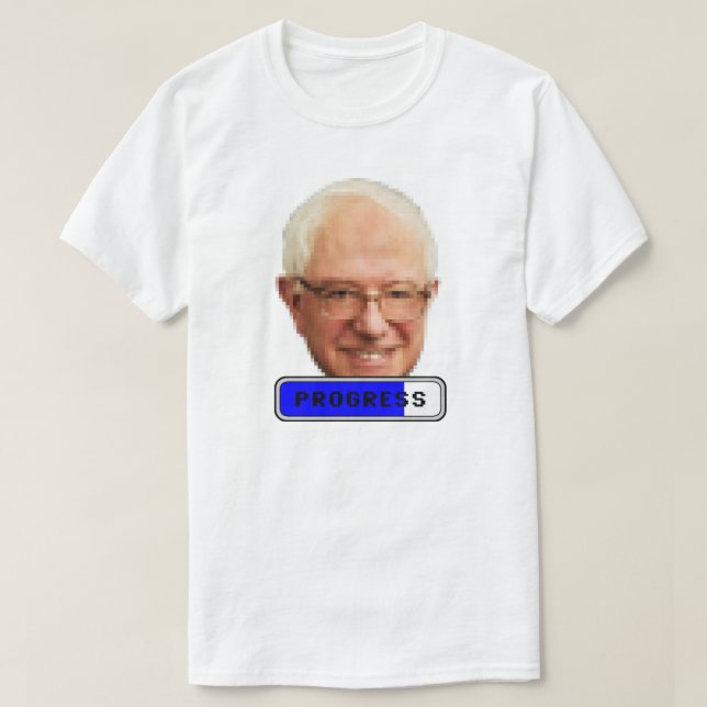 Camiseta Bernie Sanders - PROGRESO (Diseño del anverso)
