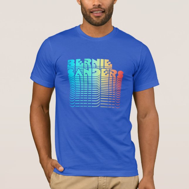 Camiseta Bernie Sanders Retro 70s 80s (Anverso)