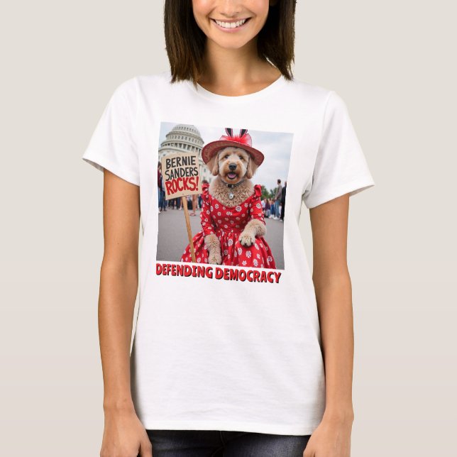 Camiseta Bernie Sanders Rocks (Anverso)