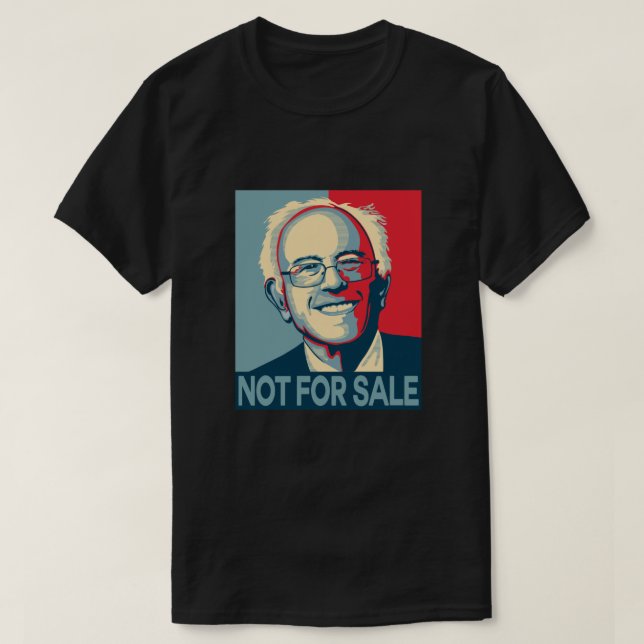 Camiseta Bernie Sanders Shirt c. 5| No Se Vende (Diseño del anverso)