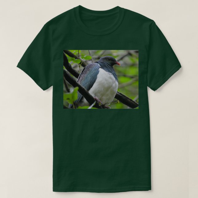 Camiseta Berry Bird NZ Wood Pigeon Kereru 2 (Diseño del anverso)