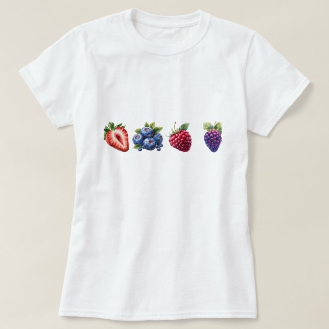 Camiseta Berry Bliss (Diseño del anverso)