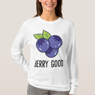 Camiseta Berry de arándano azul Berry Good Blueberry Fruit 