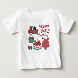 Camiseta Berry First Birthday