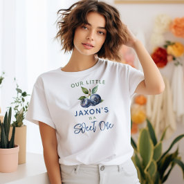 Camiseta Berry First Blueberry Primer Fiesta de cumpleaños