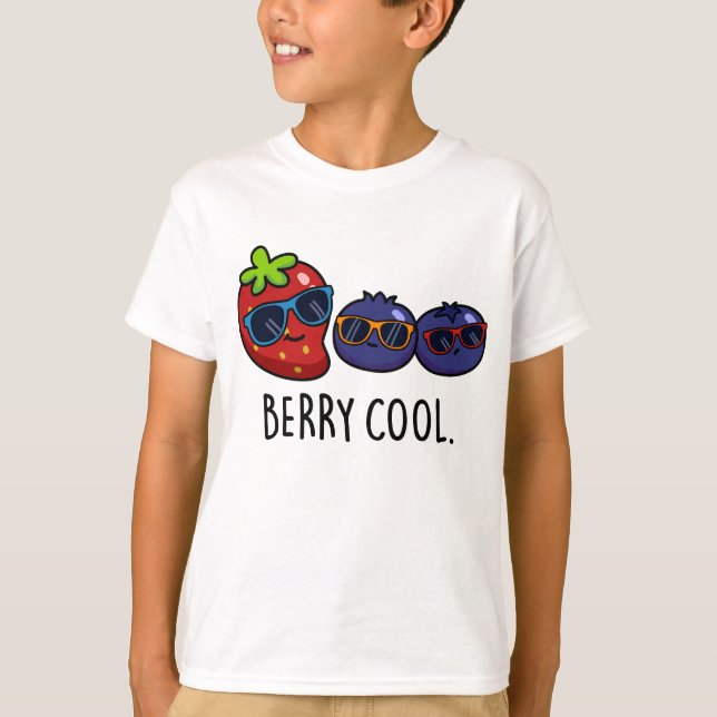Camiseta Berry Guay Funny Strawberry Blueberry Pun (Anverso)