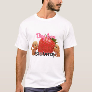Camiseta "Berry Paws: Perro Love & Strawberry Design"