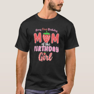 Camiseta Berry Primerísima Madre De Cumpleaños De Chica De