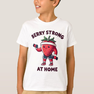 Camiseta Berry Strawberry En Casa