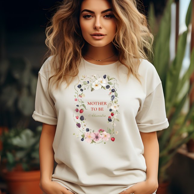 Camiseta Berry Sweet Baby Shower (Subido por el creador)