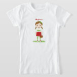 Camiseta Berry Sweet Birthday<br><div class="desc">Berry Sweet Birthday Esta pequeña niña dulce alegrará la fiesta de cumpleaños de fresa dulce de su hijo con su lindo traje y cesta llena de fresas frescas. Diseño perfecto para una celebración de cumpleaños llena de fresas. Vea los regalos de coordinación. El diseño es personalizable.</div>