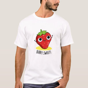 Camiseta Berry Sweet Funny Strawberry Pun