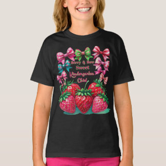 Camiseta Berry y Lazo Dulce Kindergarten Chic