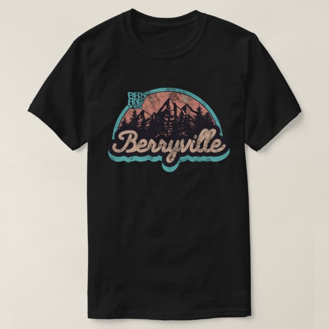Camiseta Berryville, Arkansas  (Diseño del anverso)