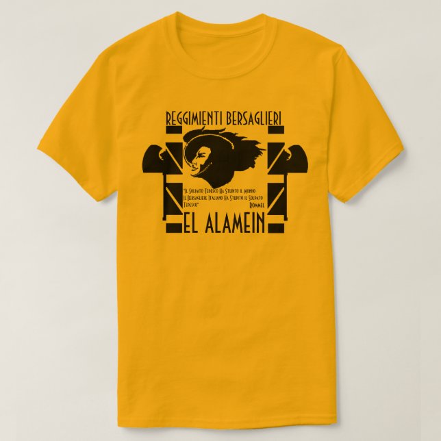 CAMISETA BERSAGLIERI (Diseño del anverso)