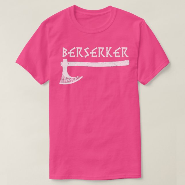 Camiseta Berserker ax viking warrior (Diseño del anverso)