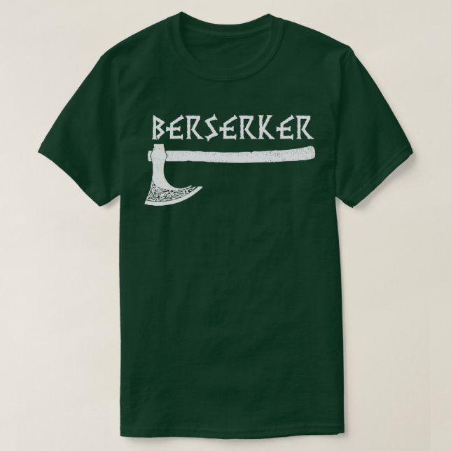 Camiseta Berserker Ax Viking Warrior Classic TShirt (Diseño del anverso)