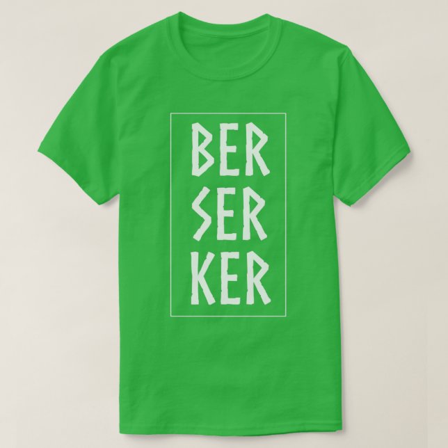 Camiseta Berserker BerSerKer Viking (Diseño del anverso)