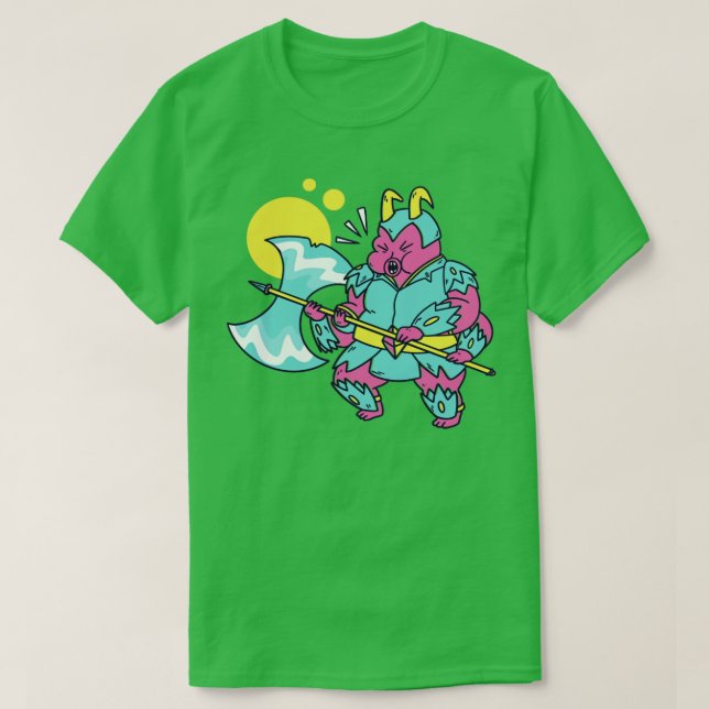 Camiseta Berserker tardigrade (Diseño del anverso)