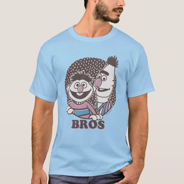 Camiseta Bert y Ernie | Bros (Anverso)