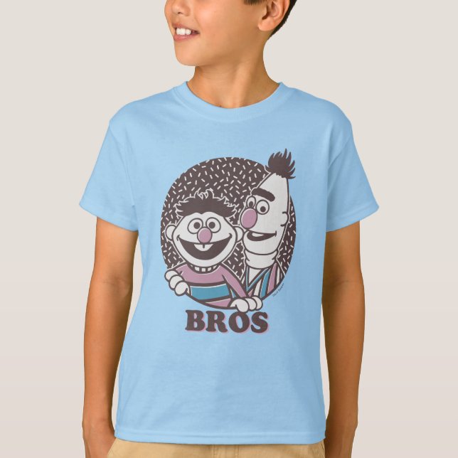 Camiseta Bert y Ernie | Bros (Anverso)