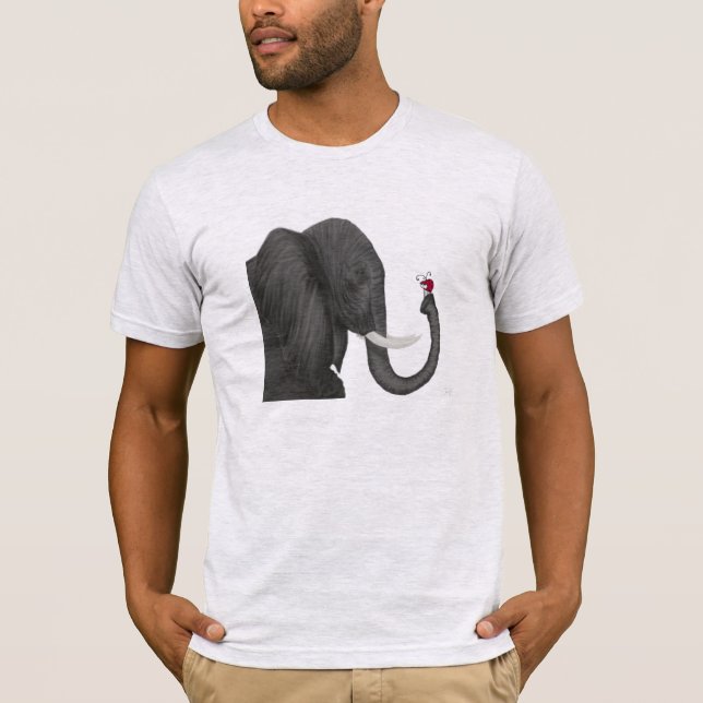 Camiseta Bertha, El Elefante Adorable Y La Mariquita Cuidad (Anverso)