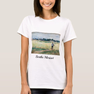 Camiseta Berthe Morisot - En el Wheatfield en Gennevillie