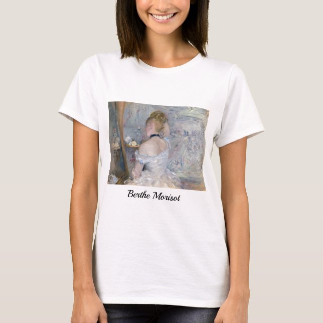 Camiseta Berthe Morisot - Mujer en su retrete (Anverso)