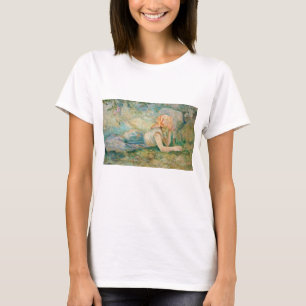 Camiseta Berthe Morisot - Pastora descansando