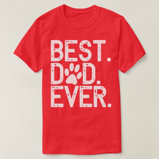 Camiseta Bes Dad Ever (Diseño del anverso)