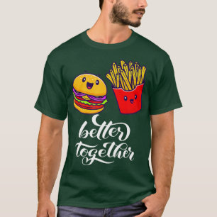 Camiseta Bes de amistad entre las frutas francesas y la ham