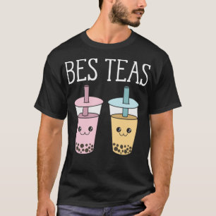 Camiseta Bes Teas Funny Bestis Los Mejores Amigos Boba Bubb