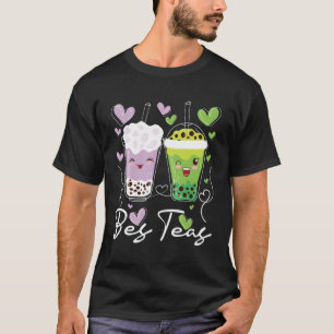 Camiseta Bes Teas Kawaii Boba Bebe Burbuja Tapioca