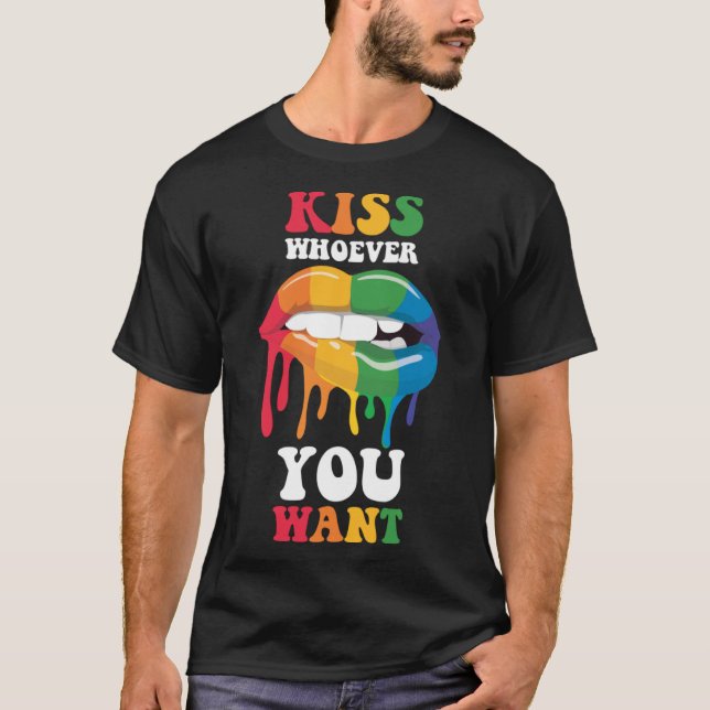 Camiseta Besa A Quien Quiera La F Que Quieres (Anverso)