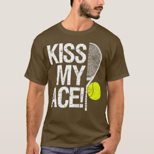 Camiseta Besa mi As Para los jugadores de tenis 1