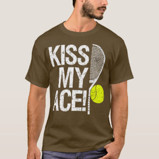 Camiseta Besa mi As Para los jugadores de tenis 1