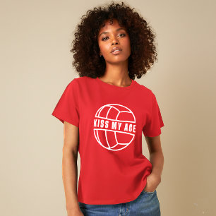 Camiseta Besa mi equipo rojo As