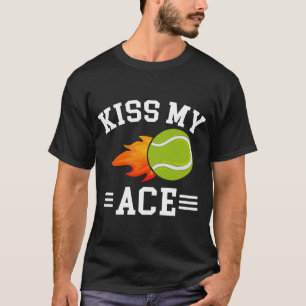 Camiseta besa mi pista de tenis