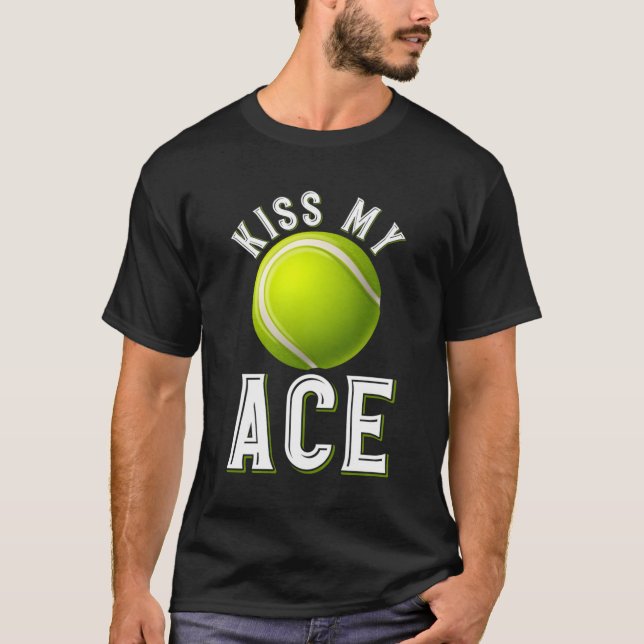 Camiseta Besa mi tenis de hielo (Anverso)