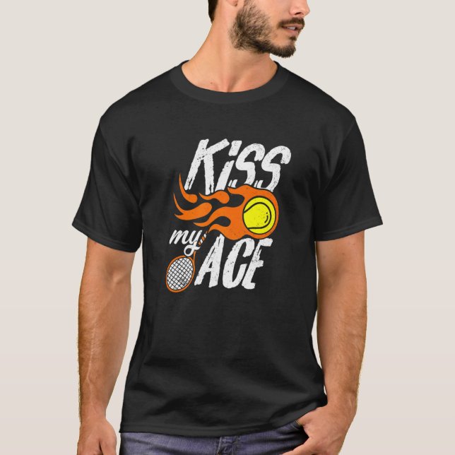 Camiseta Besa mi tenis de hielo (Anverso)