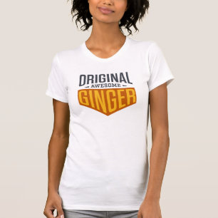 Camiseta Besa un día de jengibre - Original jengibre
