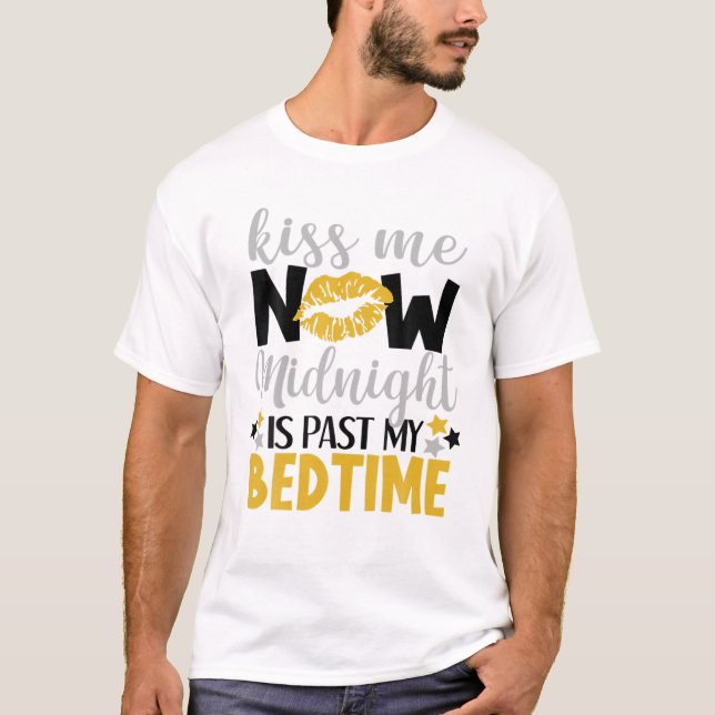 Camiseta Bésame Ahora A Medianoche Pasa Mi Noche Graciosa N (Anverso)