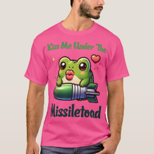 Camiseta Bésame Bajo El Ilustracion De La Toad Misil