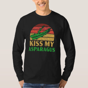 Camiseta Bésame el Espárrago Vegano Verdura Vegetariano