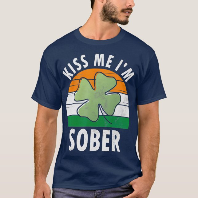 Camiseta Bésame el regalo del día de San Patricio (Anverso)