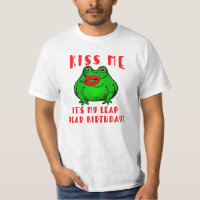 BÉSAME ES MI CUMPLEAÑOS AÑO BISIESTO CON RANA